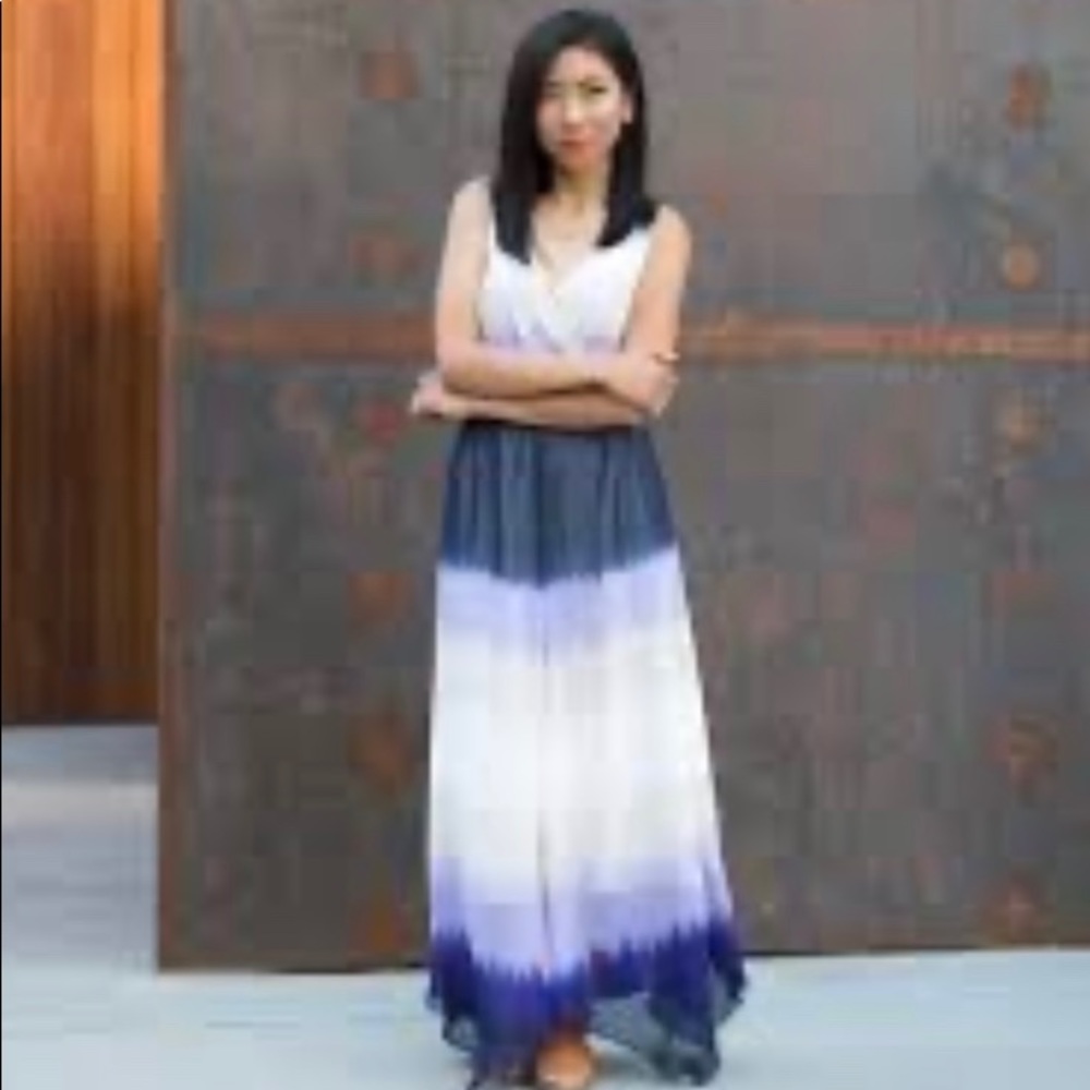 Express ombre maxi dress